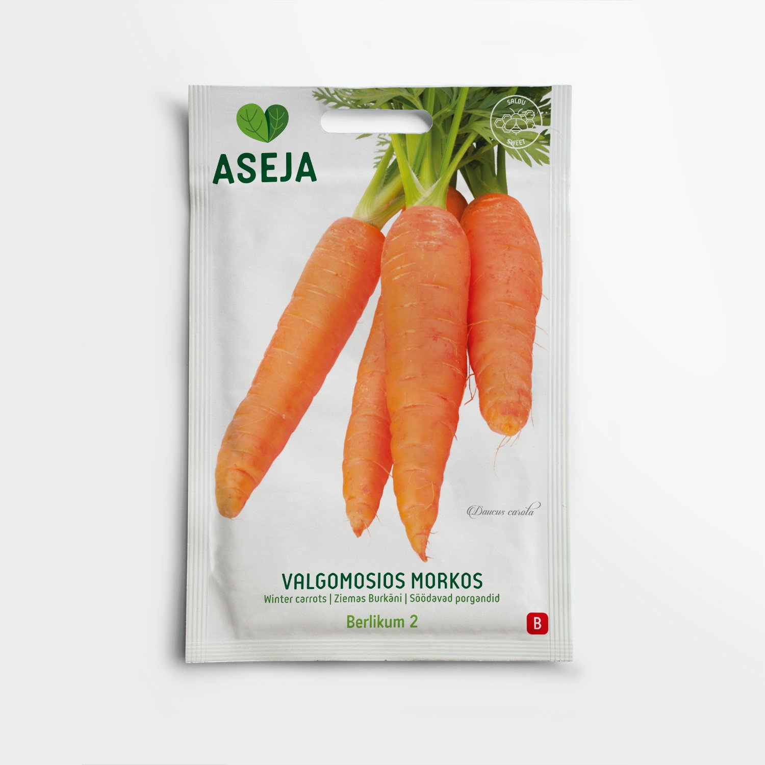 Valgomosios morkos (žieminės) Berlikum, ASEJA, 3 g, 20-0213 (B)