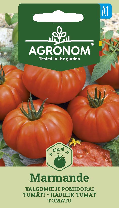 Daržovių sėklos, AGRONOM pomidorai valgomieji MARMANDE, 2 g.