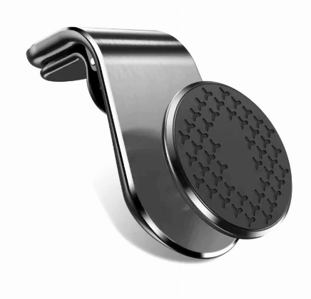 Automobilinis telefono laikiklis ALBURNUS, magnetinis, pilkos spalvos 