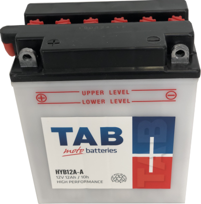 Akumuliatorius TAB MOTO HIGH PERFORMANCE 12 V, 12 Ah,  135 A, B, motociklinis