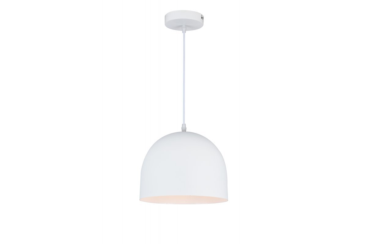 Pakabinamas šviestuvas GTV Katilu, E27, 1 x 40W, 220-240V, IP20, baltos sp., skersmuo 250 mm, OS-KATI-00-DEC