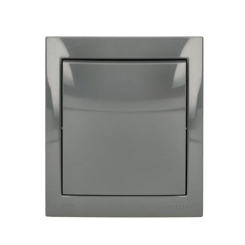 Jungiklis KONTAKT SIMON Aquaclick, pilkos sp., 1 viet., virštinkinis, IP44, ACW1/18