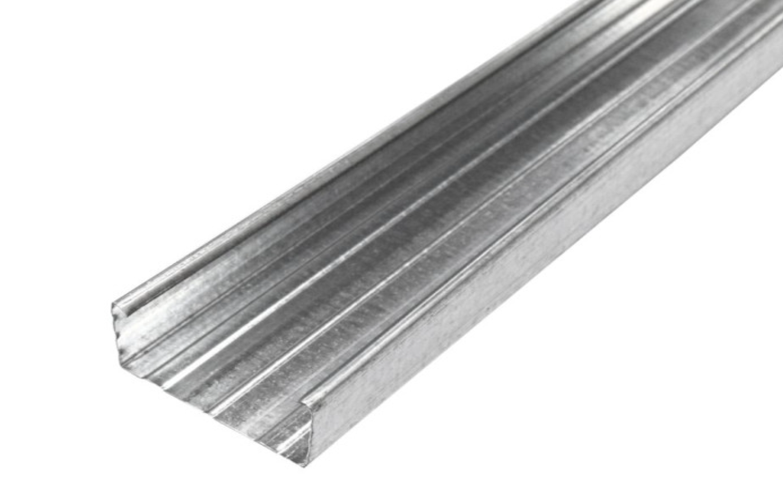 Lubinis - sieninis profilis CD60, matmenys 60 x 30 x 0,5 mm, ilgis 2,6 m, J016831