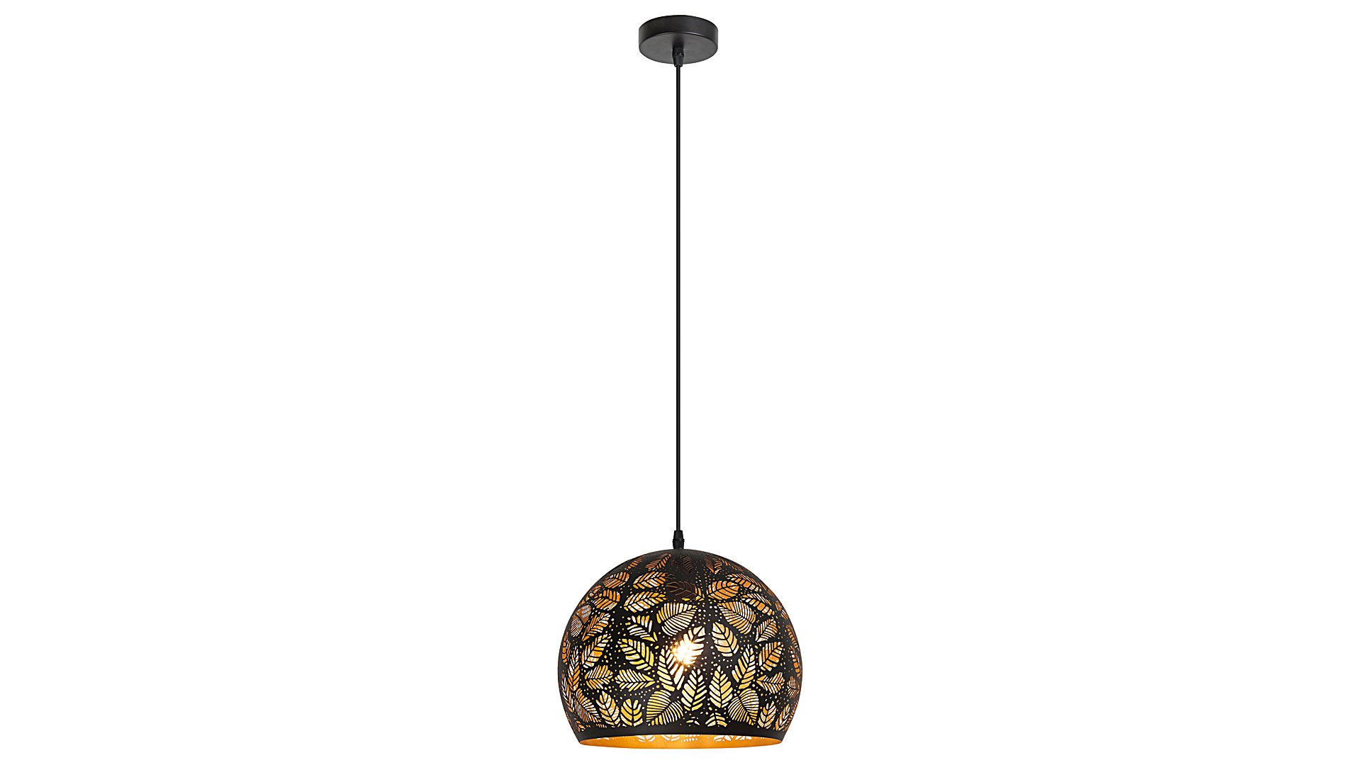 Pakabinamas šviestuvas RABALUX Manorca 2276, E27 1 x MAX 40W, skersmuo 280 mm, atstumas nuo lubų 1000 mm, IP20, juodos sp.