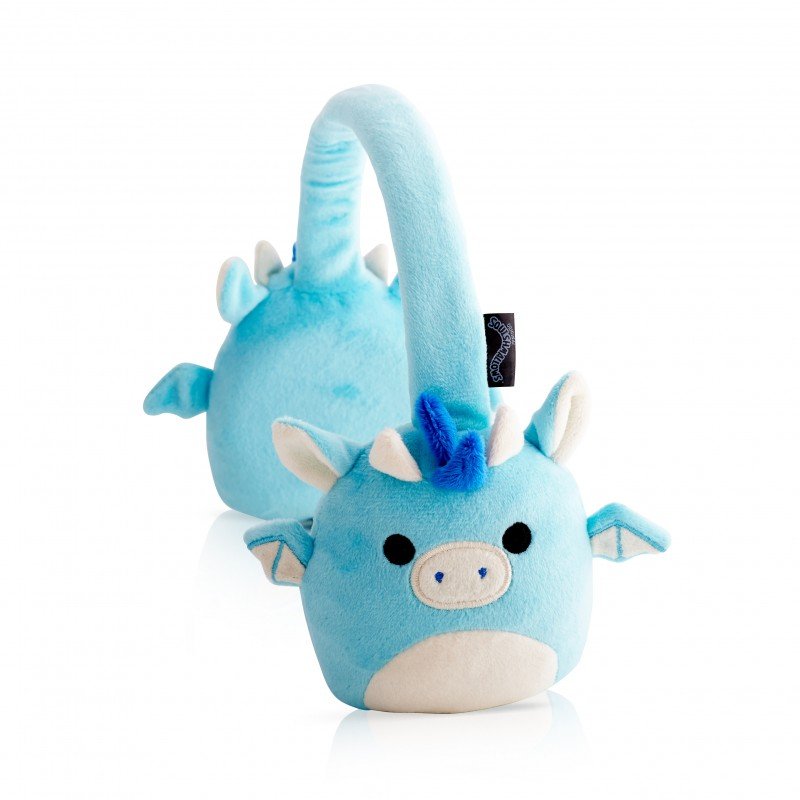 Ausinės SQUISHMALLOWS Tatiana, Bluetooth 5.0., pliušinės ausinės, su mikrofonu, HMSQM-BT-TATIANA