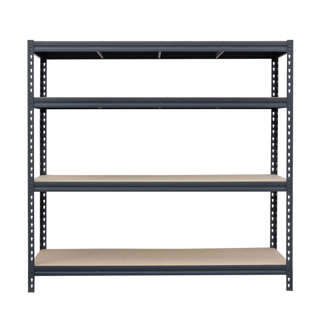 Sandėliavimo lentyna AR SHELVING BullrackRivet, metalinė, 4 lentynos, 200 x 200 x 60 cm
