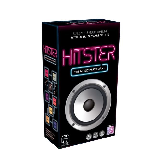 Stalo žaidimas HITSTER, JUMBO Vakarėlių žaidimas „Hitster“