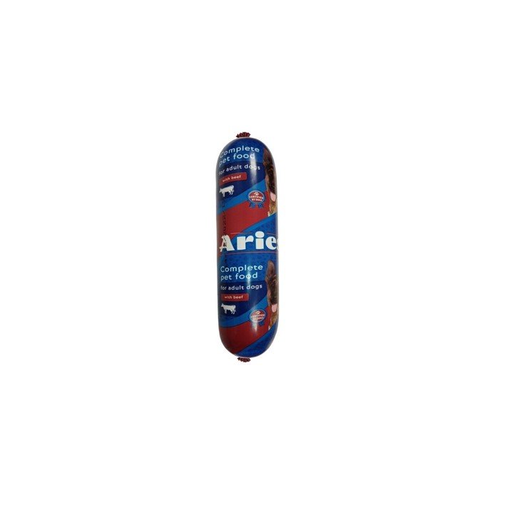 Dešra šunims ARIES, su jautiena, 900 g