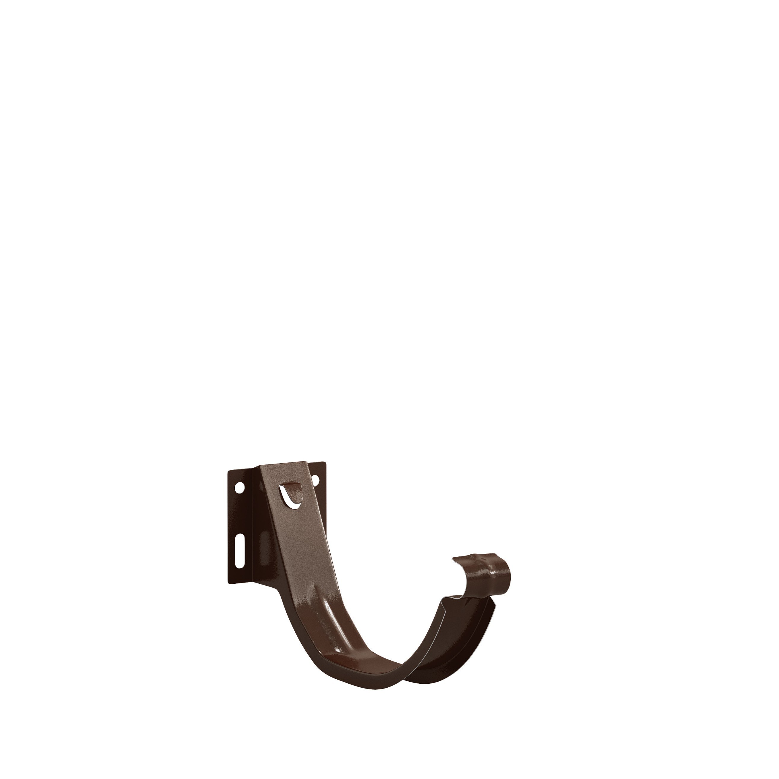 Latako laikiklis BILKA Combi, skersmuo 150 mm, universalus,  ruda spalva, RAL8019 