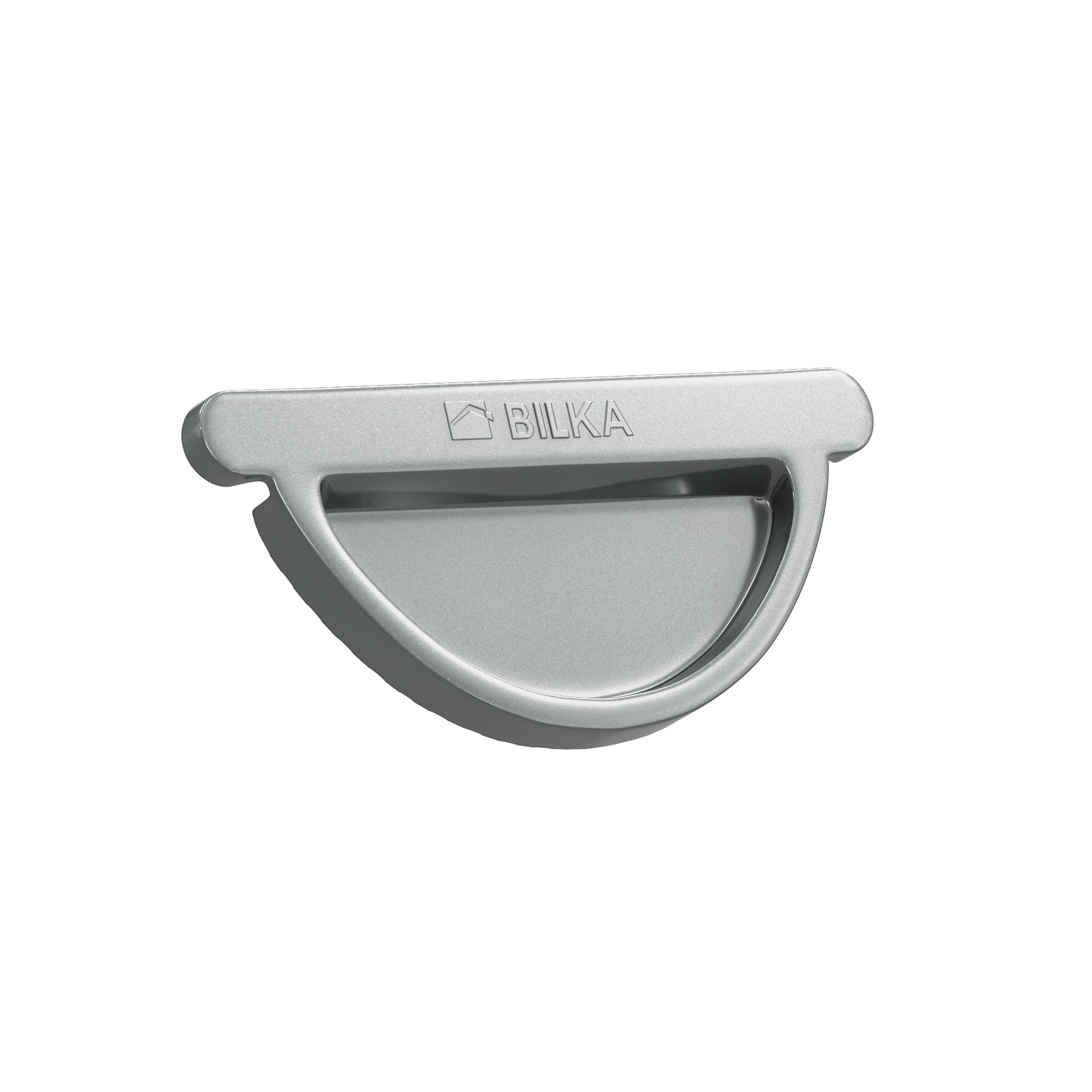 Latako dangtelis BILKA, universalus, skersmuo 125 mm, sidabrinė spalva, RAL9006