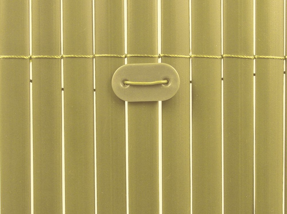 Tvirtinimai tvorų uždangoms NORTENE Fixcane, rusvos sp., 2 x 2,5 cm, 20 vnt.
