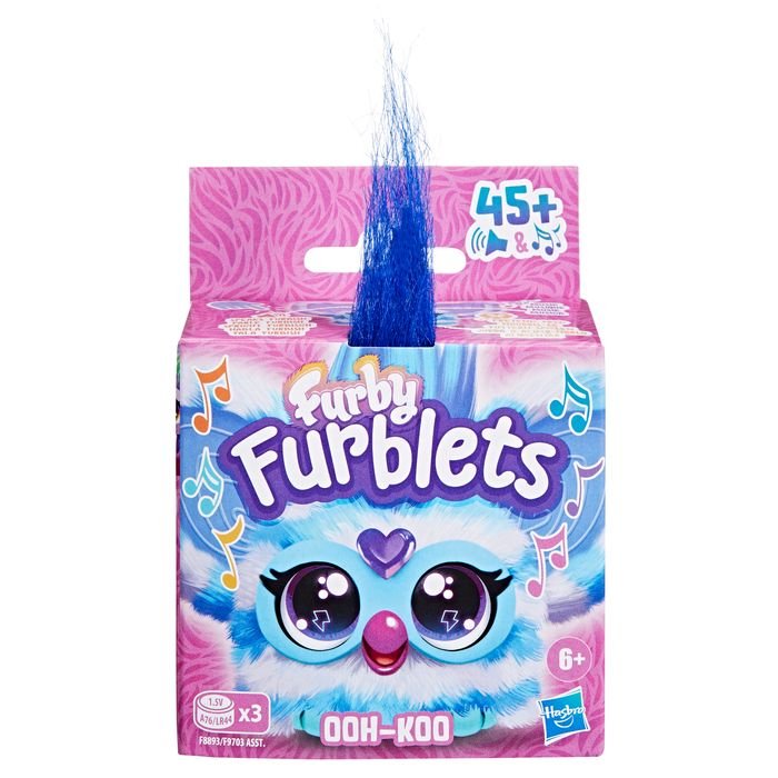 Žaislas FURBY, HAS FUR Interaktyvus pliušinis gyvūnėlis FURBLETS, 5 cm, asort.