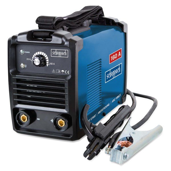 Elektrodinis suvirinimo aparatas SCHEPPACH WSE1100, su priedais