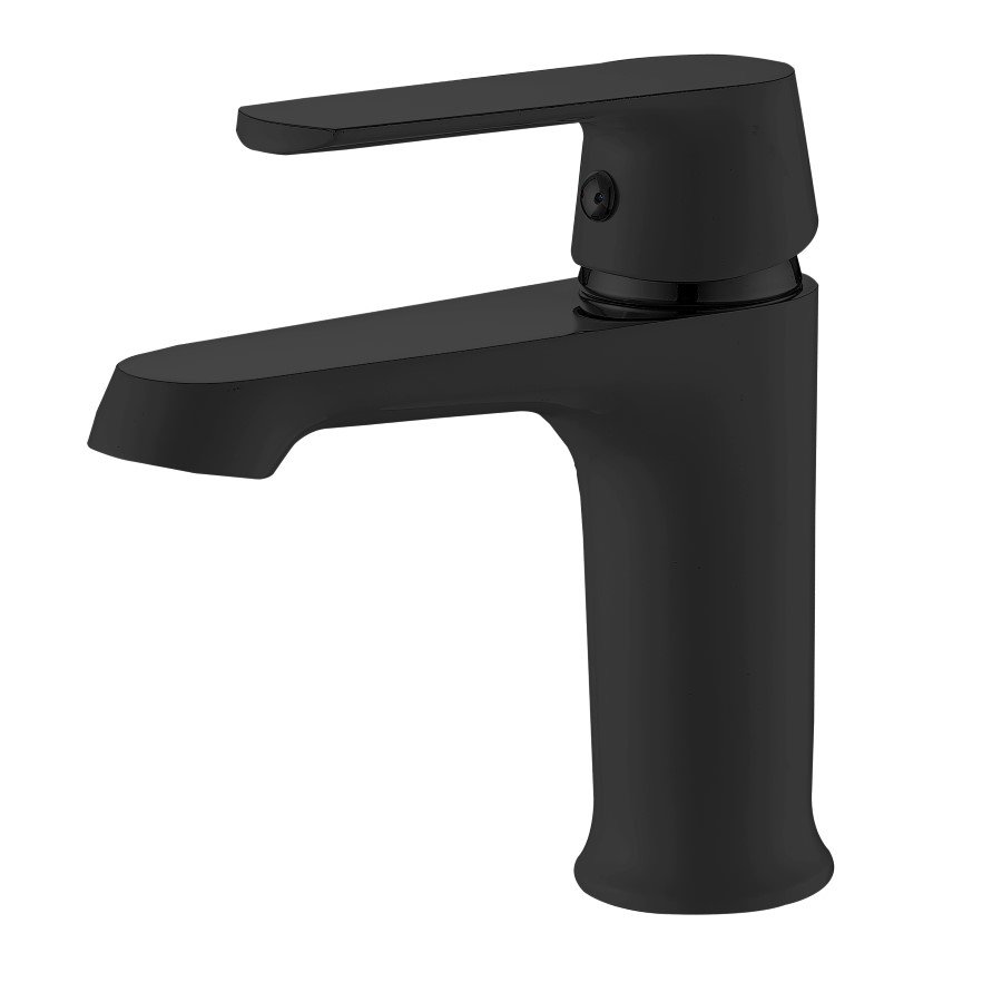 Praustuvo maišytuvas MILA, juodas, 170527