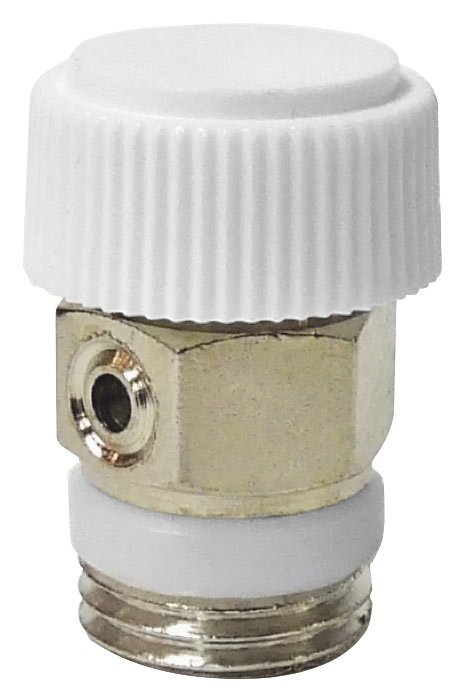 Mechaninis oro išleidimo vožtuvas FERRO, 1/2" su rankenėle, O15M