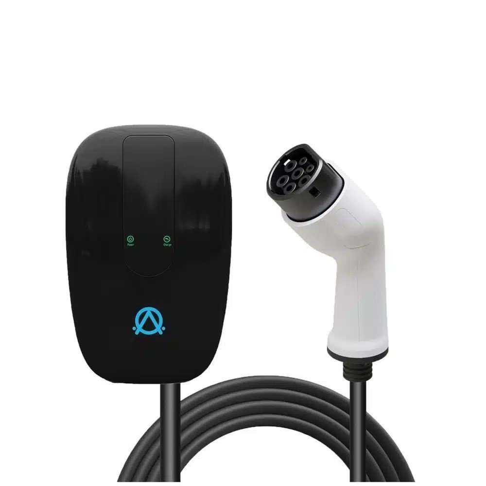 Įkrovimo stotelė INOVISION Basic SMHR25 , Type 2, galia 11kW, kabelio ilgis 5 m., juoda spalva