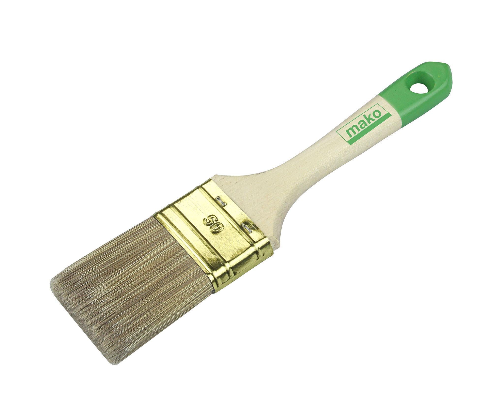 Teptukas plokščias medine rankena Comfort, 60 mm/15 mm