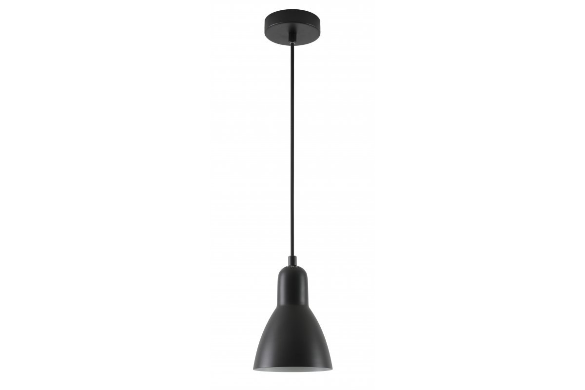 Pakabinamas šviestuvas GTV Etore L, E27, 1 x 25W, 220-240V, IP20, juodos sp., OS-ETO-L-E27-10-DEC