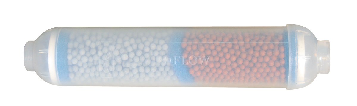 Vandens filtravimo kasetė USTM L-YOUNG-Q, 10", In-Line, biokeraminis filtras, 1/4" greita jungtis