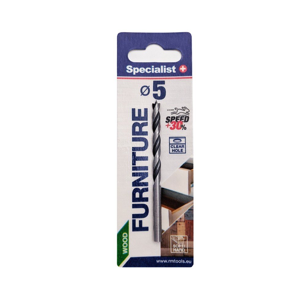 Grąžtas medžiui SPECIALIST+, 5 x 59/95 mm