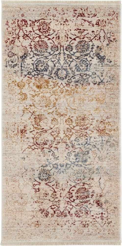 Kilimas ROCCO, 80 x 160 cm, kreminė/spalvota spl., 100% poliesteris, 703335