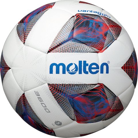 Futbolo kamuolys MOLTEN F5A3600-R PU, 5 dydis
