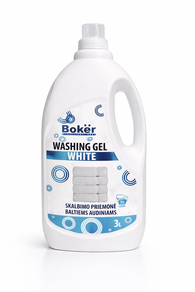 Skystas skalbiklis, baltiems audiniams, 3 l