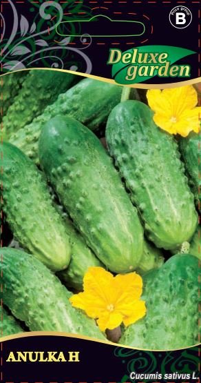 Daržovių sėklos, Agurkai paprastieji trumpavaisiai, Anulka, Deluxe Garden B, 1 g.