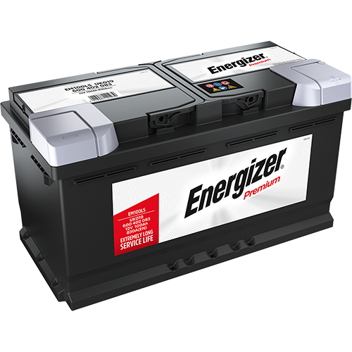 Akumuliatorius ENERGIZER EM100-L5, 12 V, 100 Ah, 830 A, 353 x 175 x 190 mm, starterinis, rūgštinis
