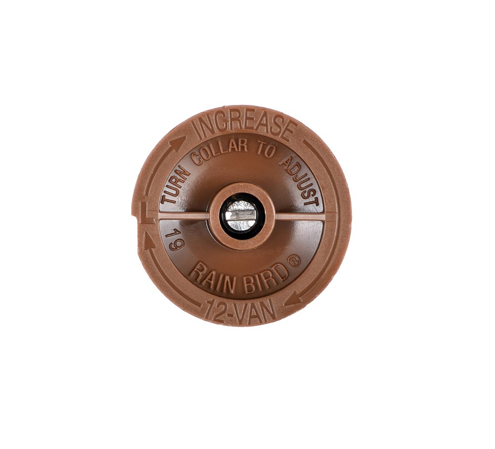 Laistymo antgalis RAINBIRD 12-VAN, (r- 2,7 m - 3,7 m), reguliuojamo kampo (0°-360°)