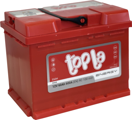 Akumuliatorius TOPLA ENERGY 12 V, 60 Ah, 600 A, 600 A, EN