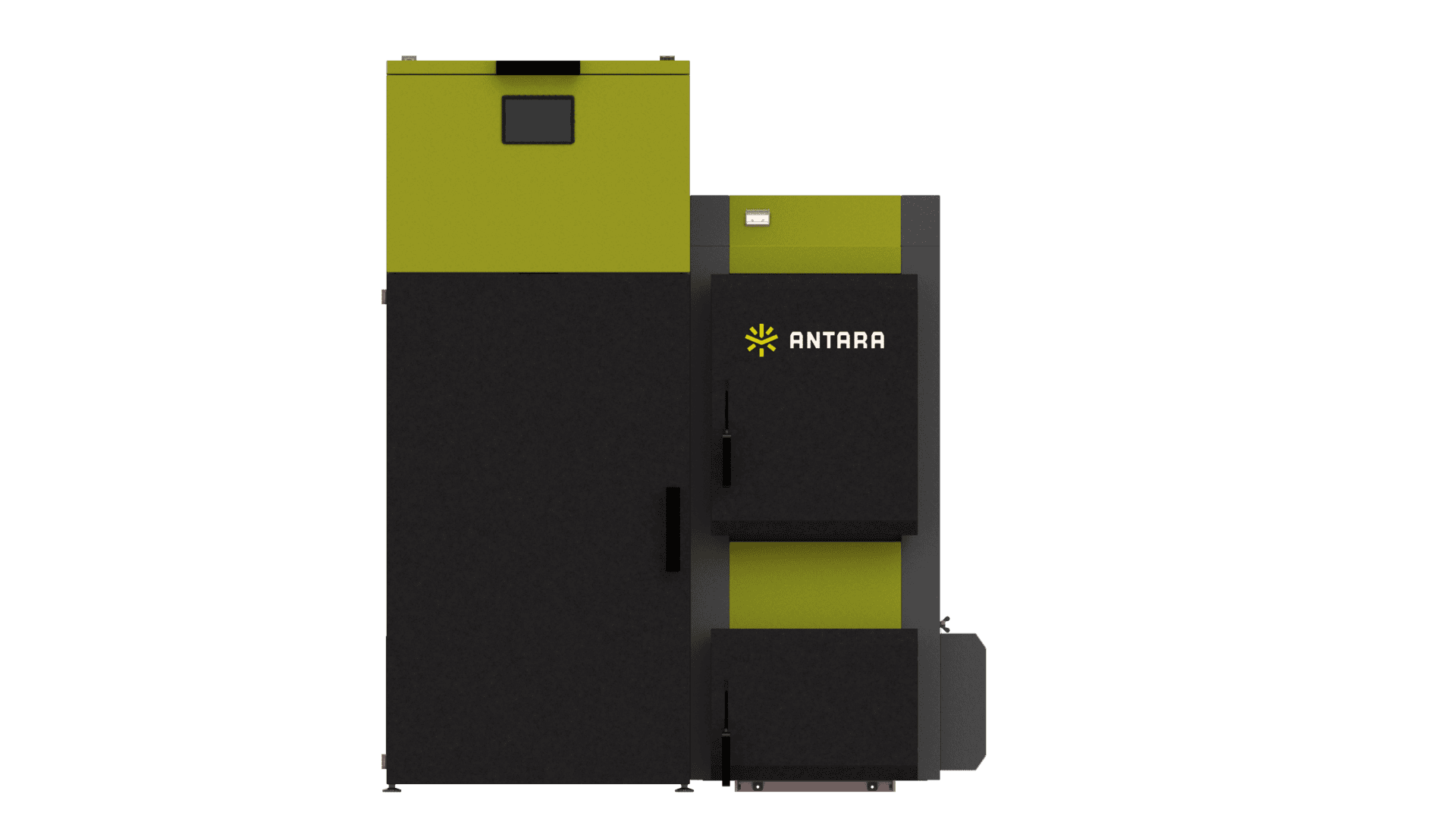 Granulinis, kombinuotas šildymo katilas ANTARA Smart Sigma 15, 15kW, 5-ta klasė