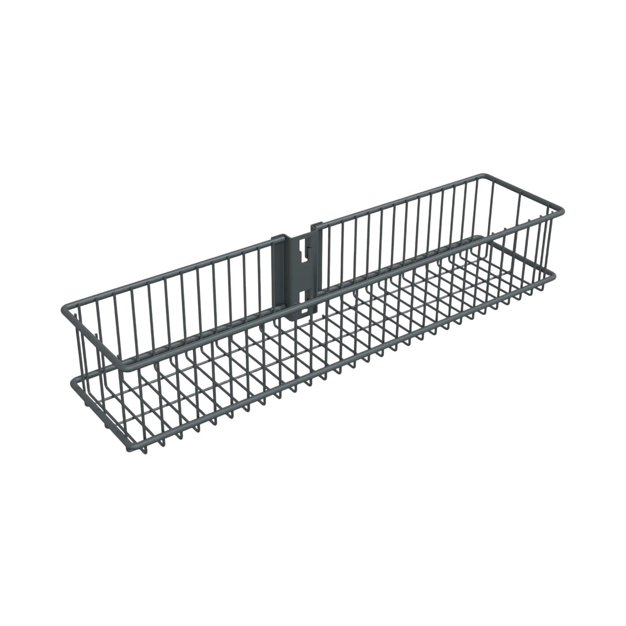 Krepšys dvigubai sienos kreipiamajai INTEGRI, ARWU 105 SZ, spl. antracito, 435x104x80 mm, DMX 573611