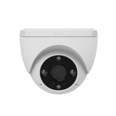 Išmanioji lauko kamera EZVIZ Cs-H4, objektyvas 2.8 mm, raiška 3MP (2304x1296), Wi-Fi, SD lustas, IP67, baltos sp.