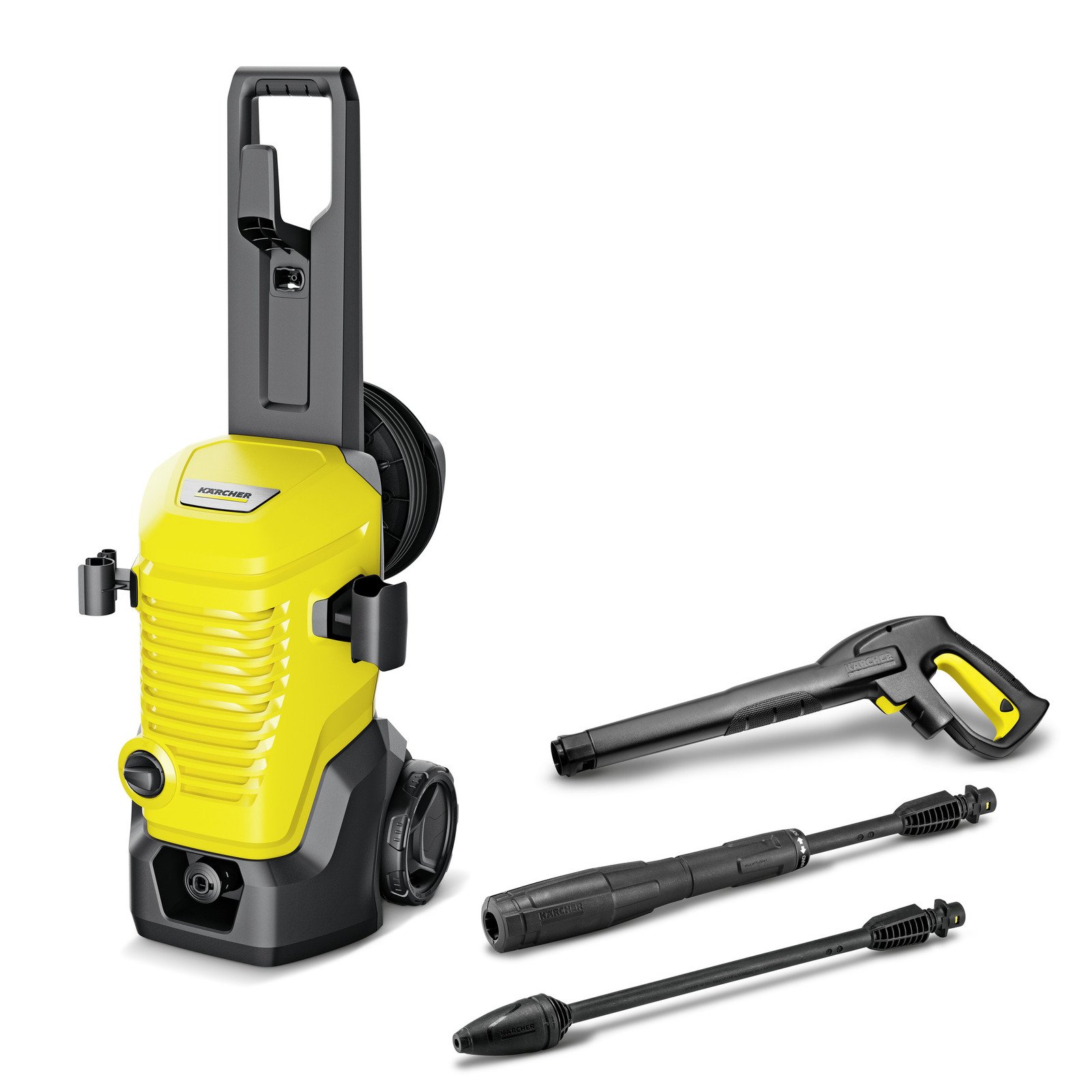 Aukšto slėgio plovykla KARCHER K 4 WCM Premium EU, slėgis iki 130 bar, vandens srautas 420 l/h, galia 1,8 kW, 1.324-230.0