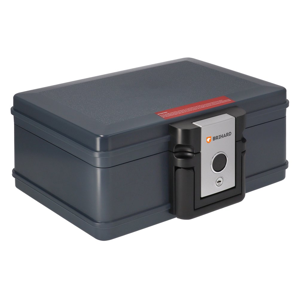 Ugniai atspari dėžė BRIHARD Portable Fire Chest 2013 A5 K, 282 x 354 x 154 mm