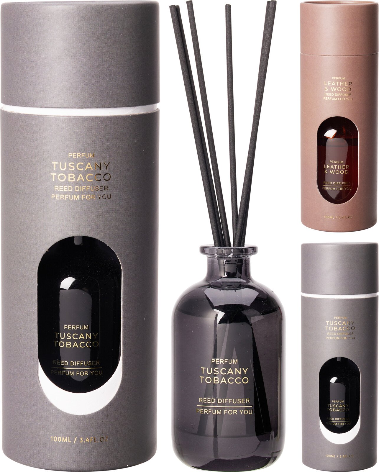 Namų kvapas su lazdelėmis, 100 ml, 2 skirtingi kvapai