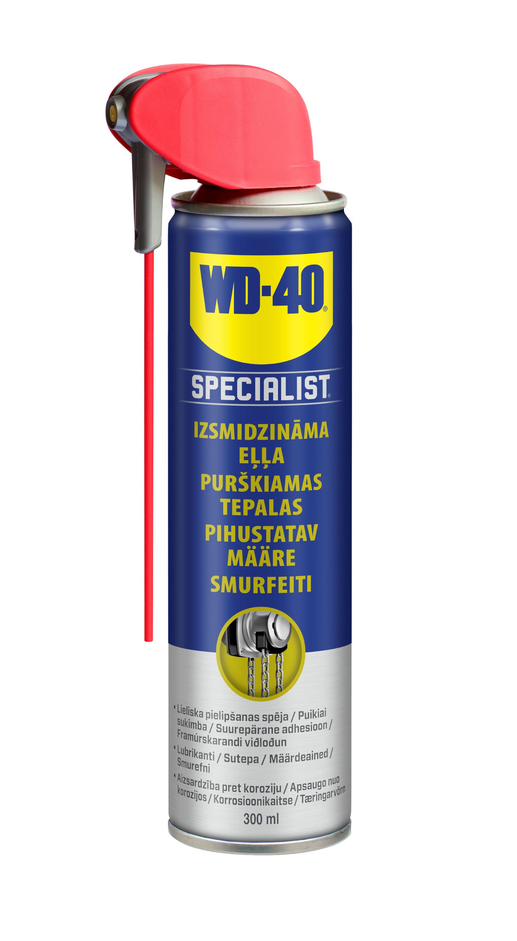 Purškiamas tepalas SPECIALIST WD-40, 300 ml, (SPEC6)