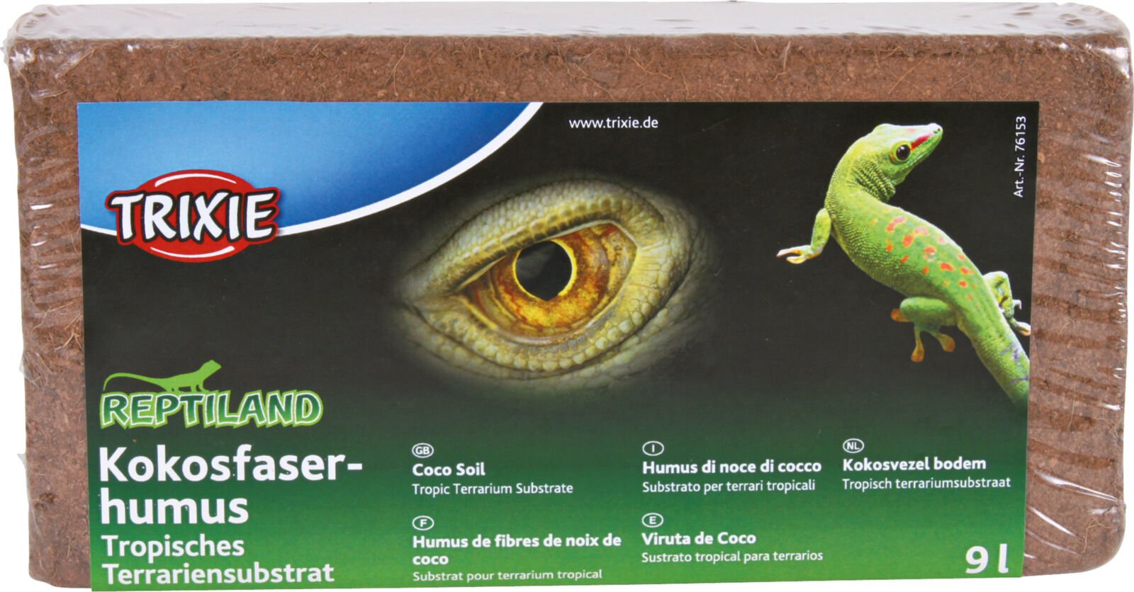 Kokosų substratas TRIXIE, presuotas, 9 l 