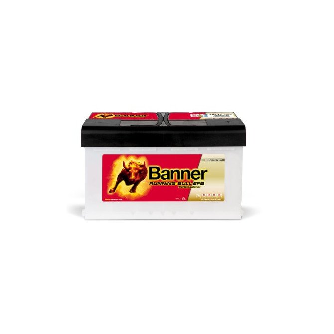 Akumuliatorius BANNER EFB PRO, START-STOP, 12 V,  85 Ah, 780 A, 315 x 175 x 190 mm, švino rūgštinis su skystuoju elektrolitu
