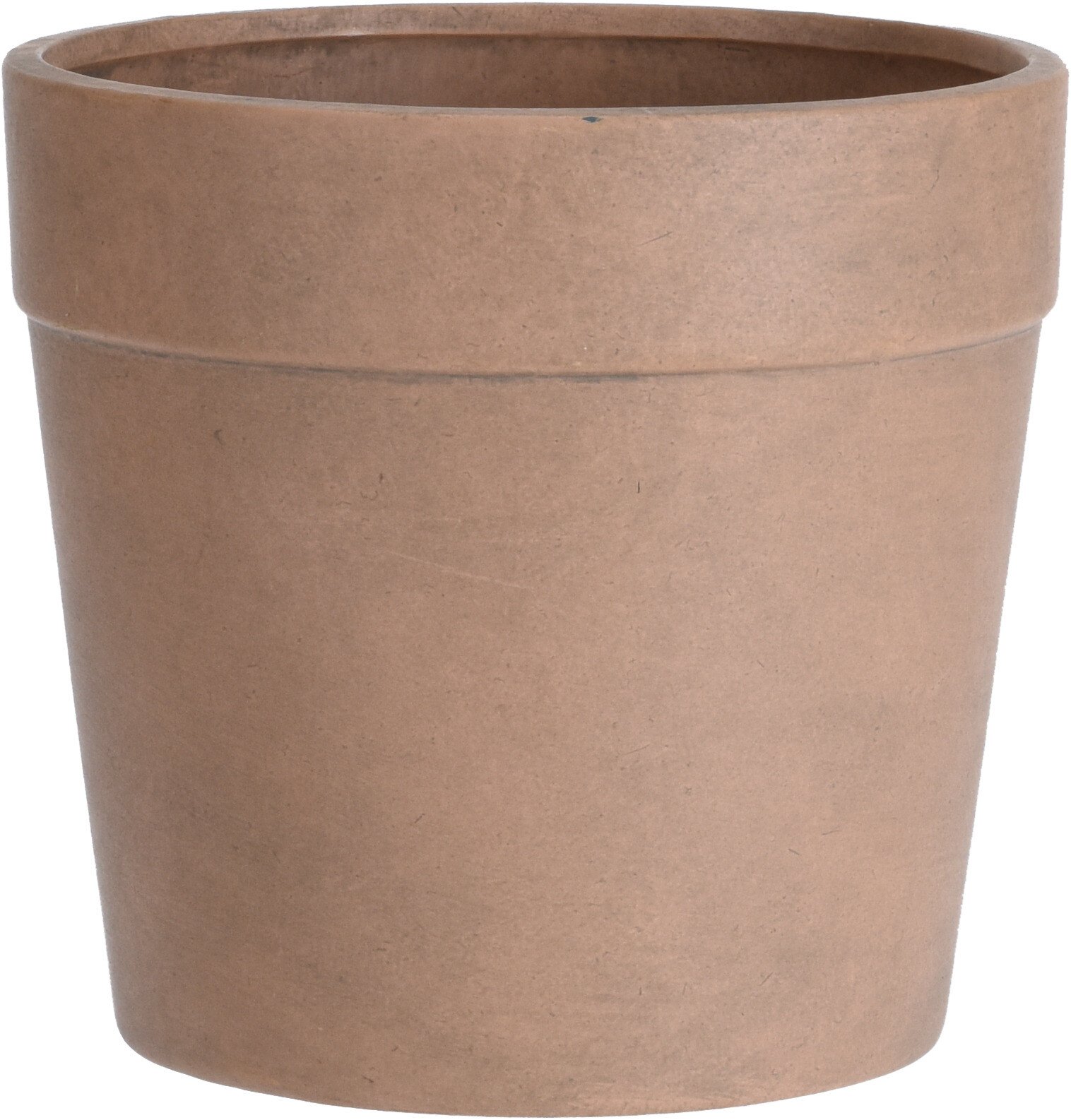 Keraminis lauko vazonas, terakotos sp., 16 x 16 x 15 cm.