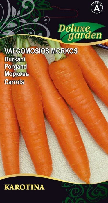 Valgomosios morkos KAROTINA, 4116, A, 2 g
