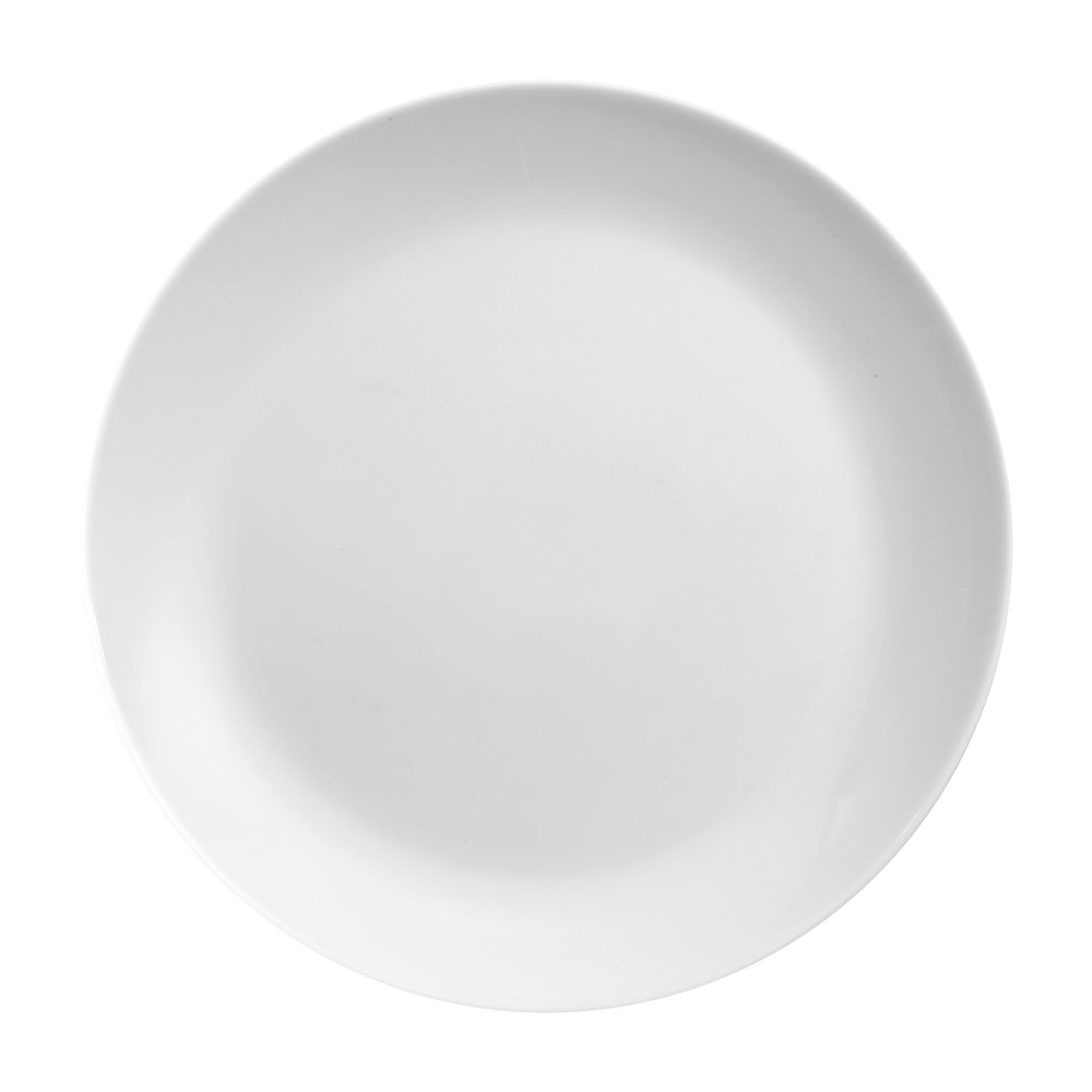 Lėkštė AMBITION Basic, baltos sp., 24 cm