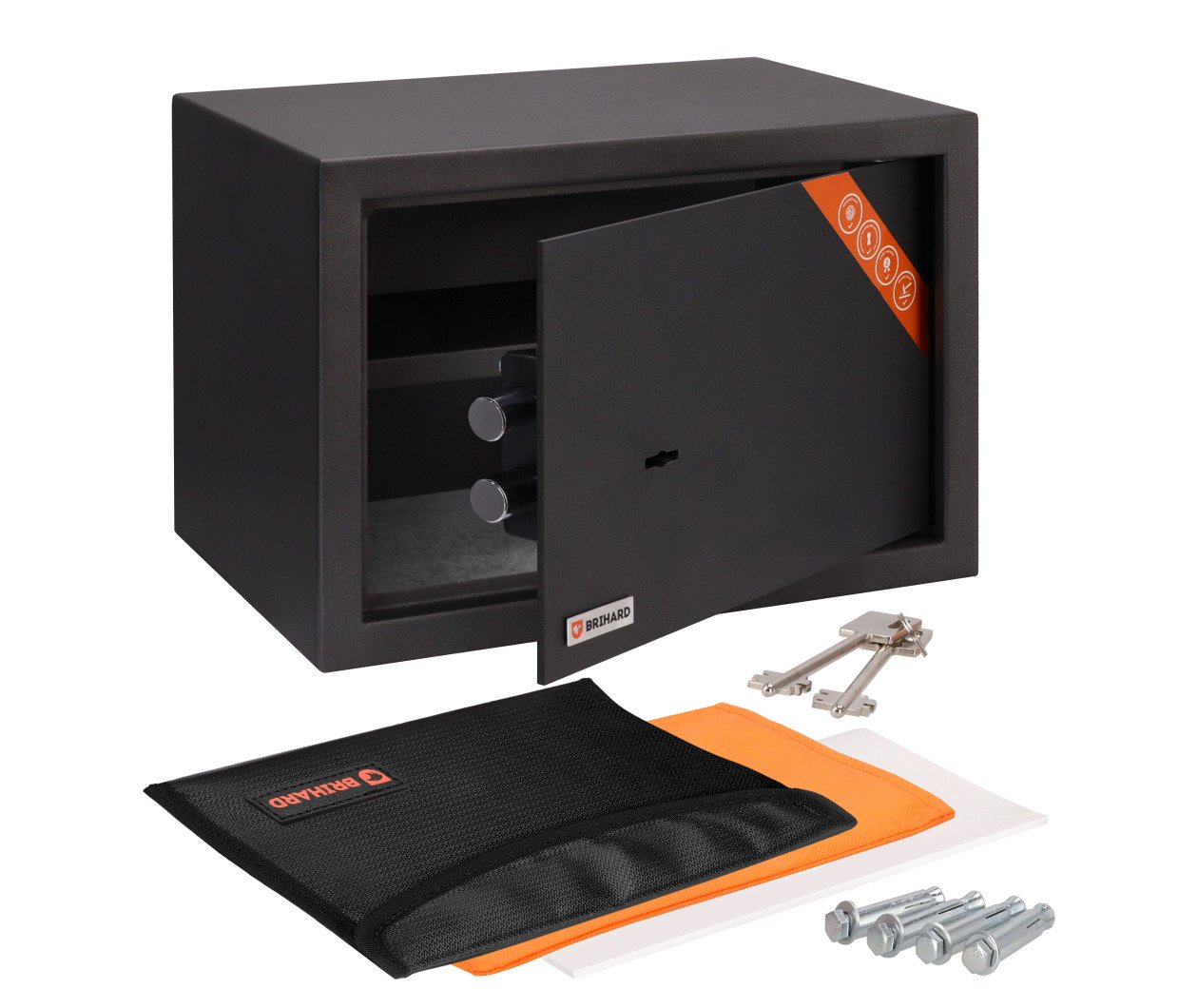 Seifas BRIHARD, XL, matmenys 250 x 350 x 250 mm.