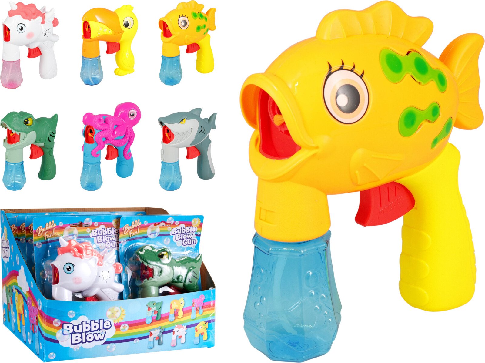 Muilo burbulai Žuvytės, 52ml, įvairių spalvų