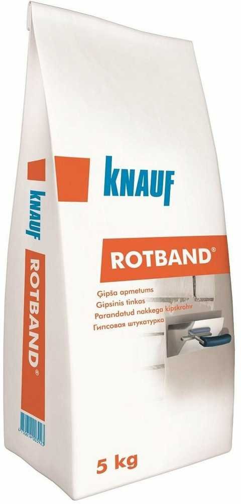 Rankinis gipsinis tinkas KNAUF Rotband, 5 kg, (LV)