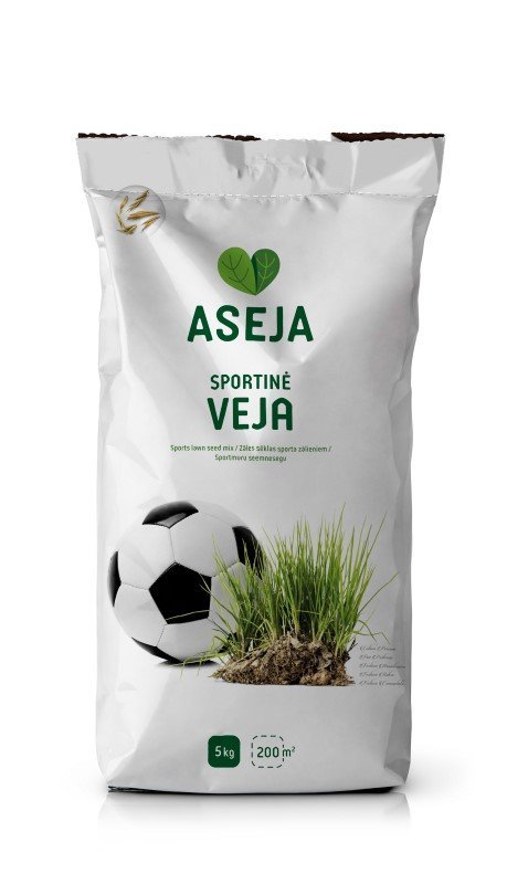 Sportinės vejos sėklų mišinys ASEJA, 5 kg, trumpas galiojimas