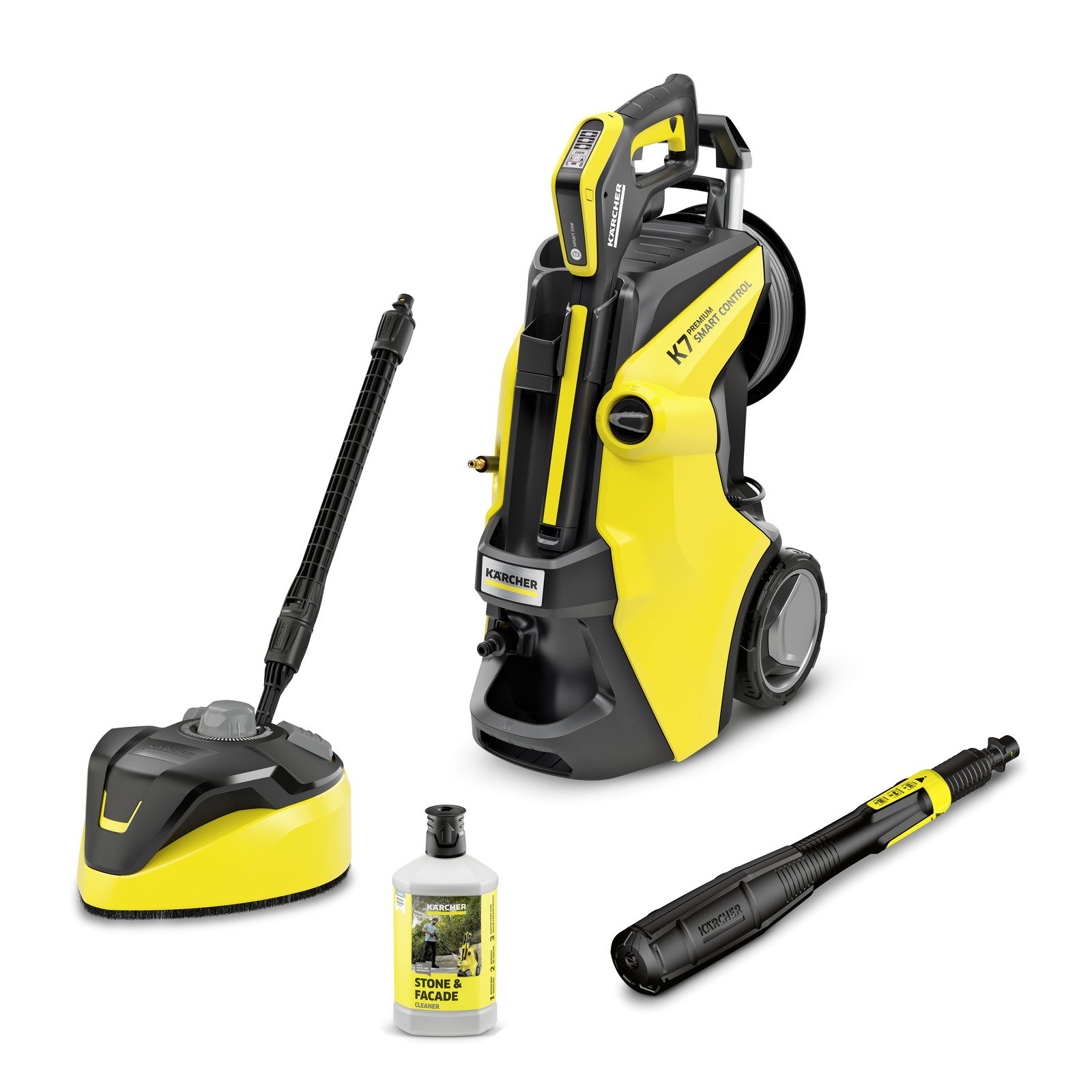 Aukšto slėgio plovykla KARCHER K 7 Premium Smart Control Flex, slėgis iki 180 bar, vandens srautas 600 l/h, galia 3 kW