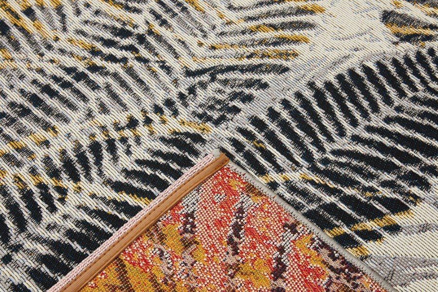 Kilimas ANDIAMO Portland 160 x 235 cm antracito/garstyčių spl 75%