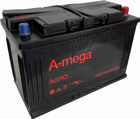 Akumuliatorius A-MEGA STANDARD 12 V, 125 Ah, 950 A, EN